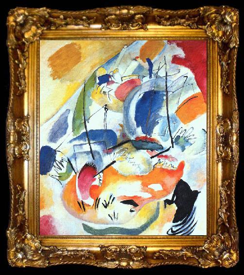framed  Wassily Kandinsky Improvisation 31, ta009-2